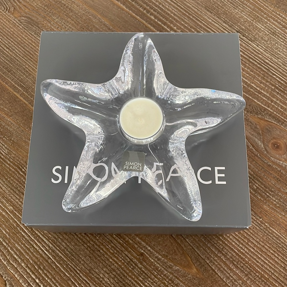 Simon Pearce Starfish Tealight